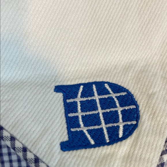 intage Girls Navy Gingham Dress – Peter Pan Collar, Size 3 - Picture 3 of 13